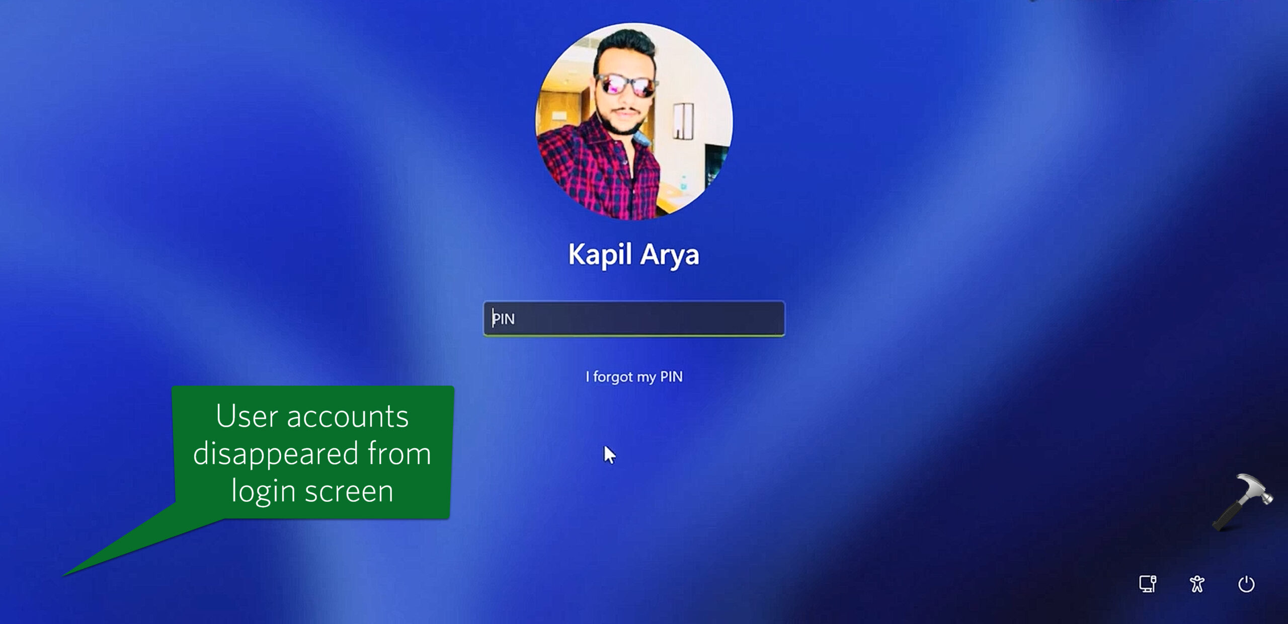 Fix: User account disappeared in Windows 11