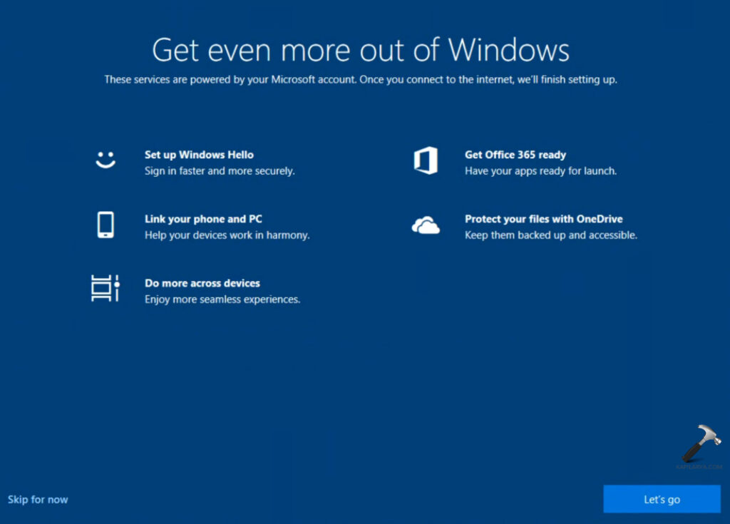 How to enable/disable Windows welcome experience in Windows 11