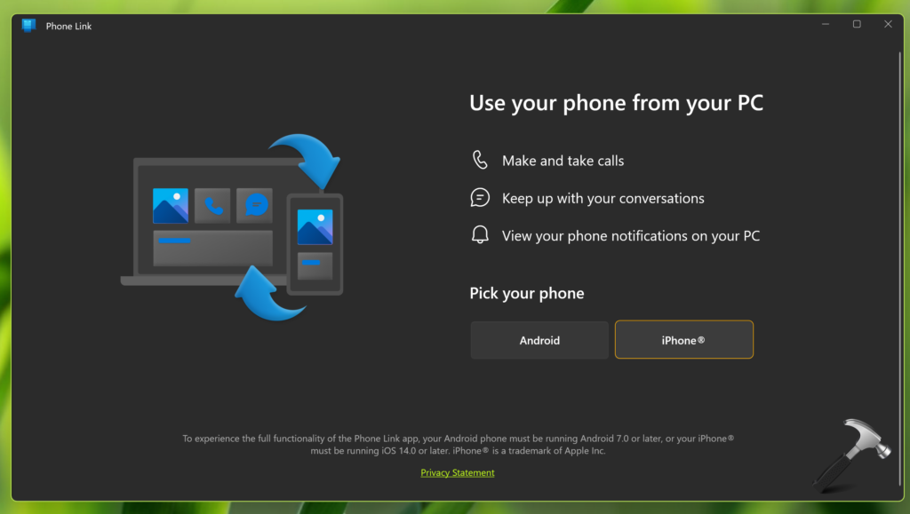 Fix Phone Link App Not Working In Windows